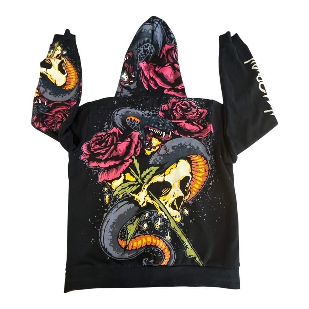 FAITH AND PAIN  by Rough Ride Co. HOODY - Picture 6 of 14